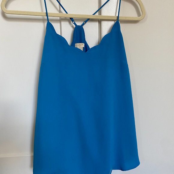 J. Crew Scalloped Cami Top - Picture 2 of 2